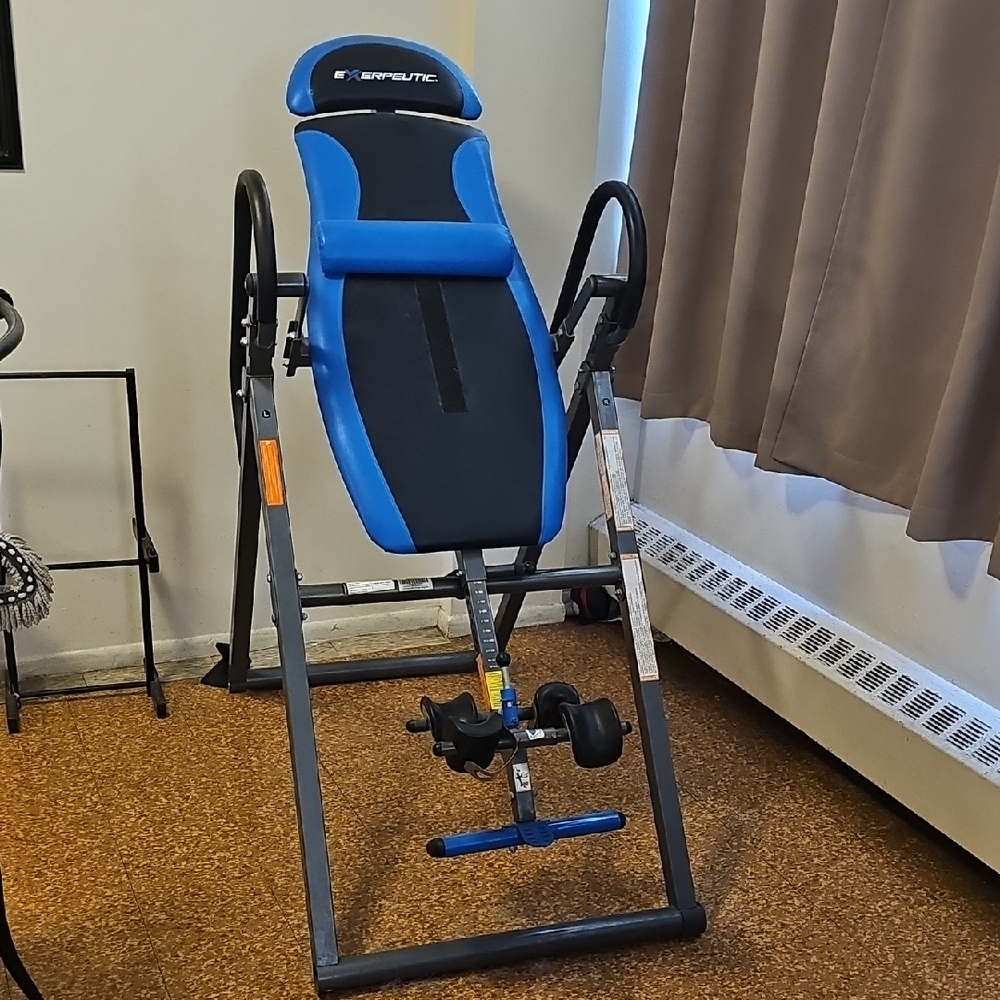Blue And Black Inversion Table - image 1